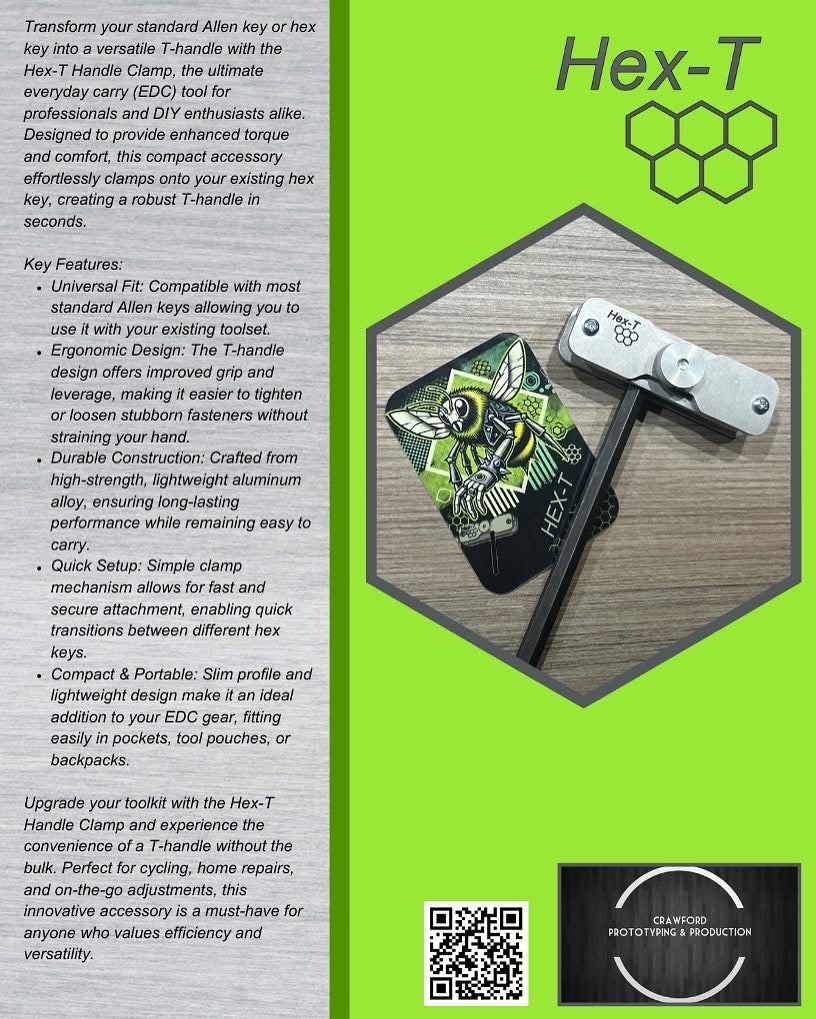 Hex-T Universal Hex Key T-Handle